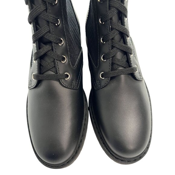 Fendi Rockoko Leather Boots in Black - Picture 4 of 8